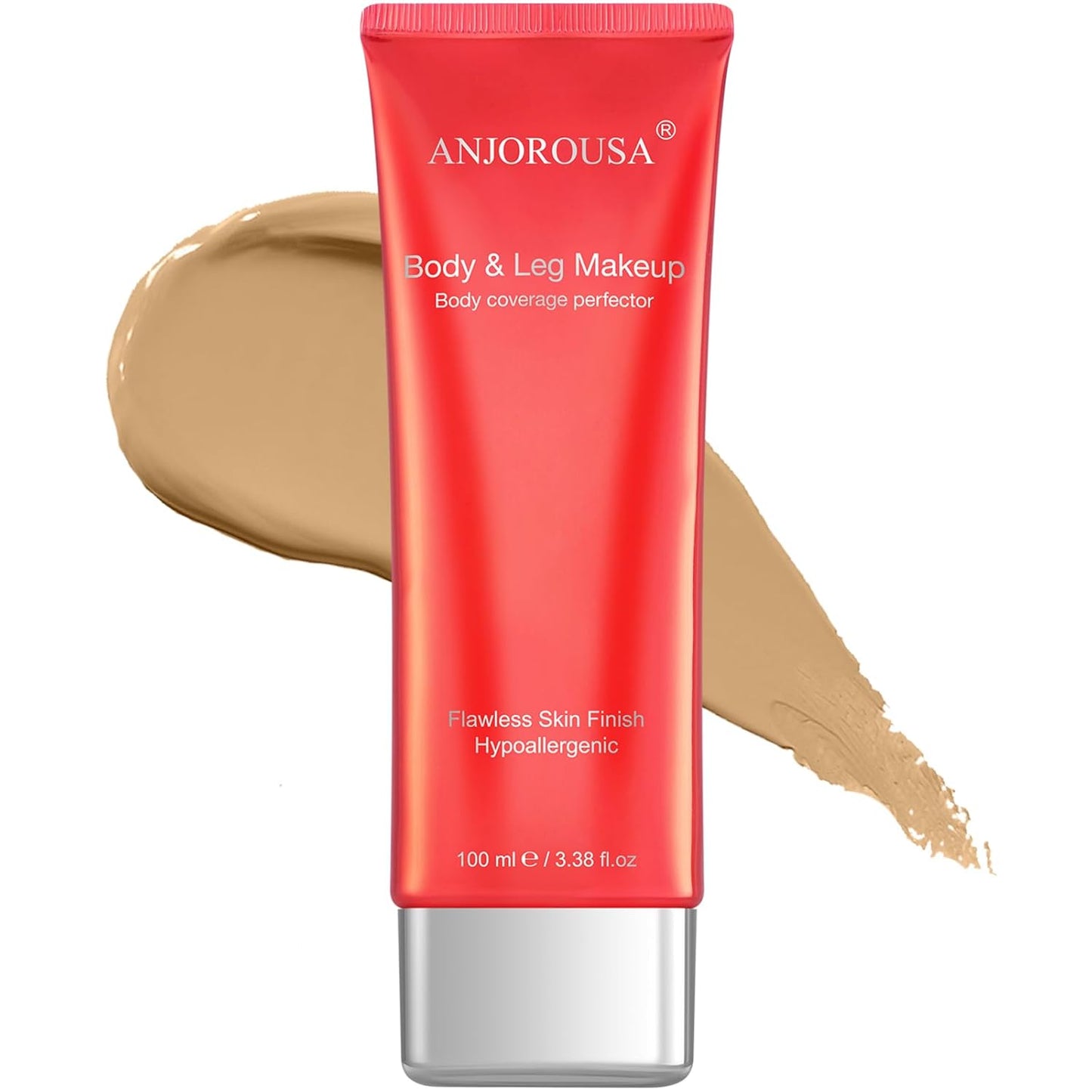 Tattoo Cover Up Makeup Waterproof,No Transfer Body Coverage Perfector,Full Coverage Body Foundation & Tattoo Concealer (Natural)