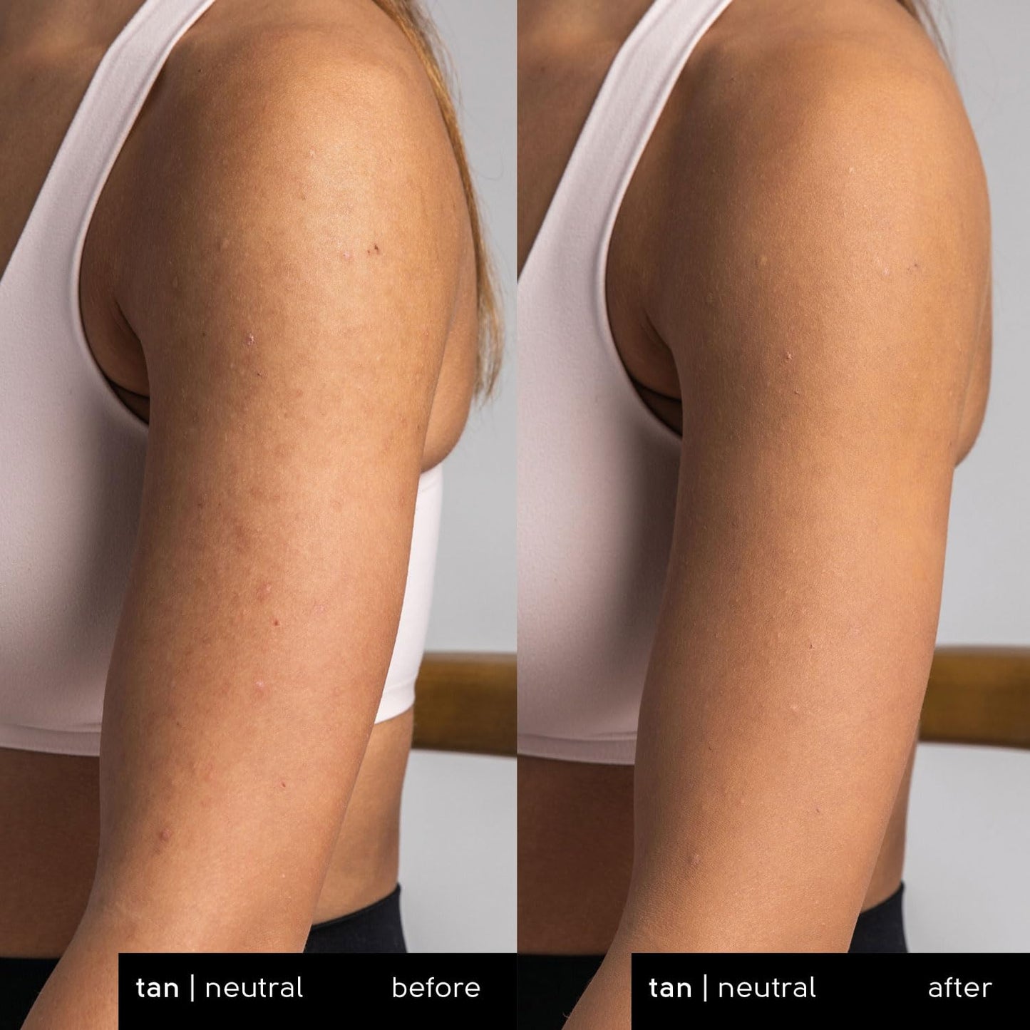 Tinge Body Makeup, Water & Transfer Resistant, Medium Coverage Cream, Lasts Up to 48 Hours, For All Skin Types, Fragrance Free, Vegan, American Made, 3.38 Fl Oz. - Tan Neutral