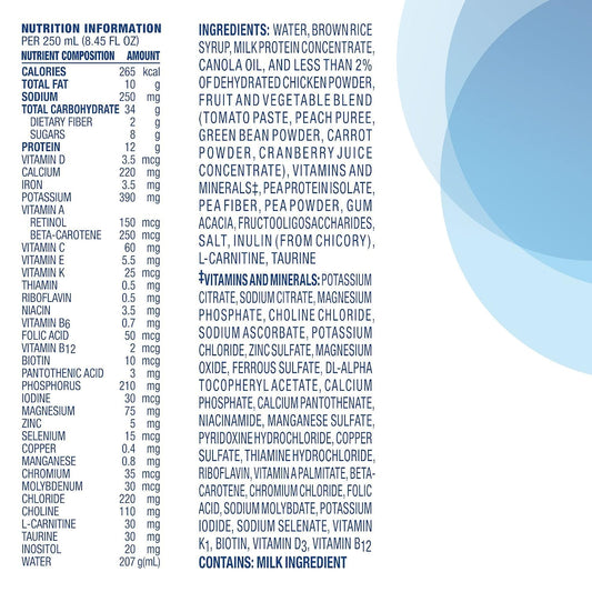 Compleat Original Nutritionally Complete Tube Feeding Formula, Unflavored, 24 Pack